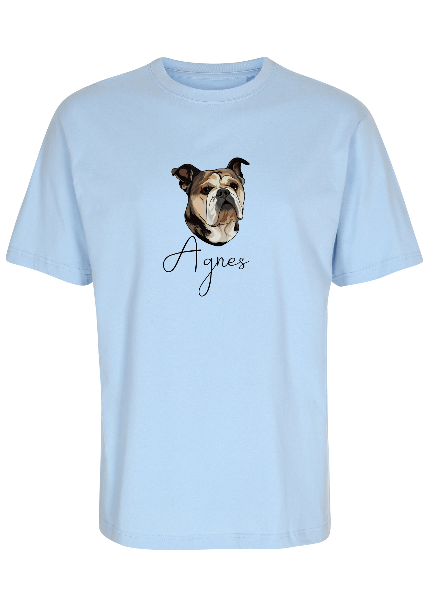 Dit dyr på T-shirt - Farveportræt