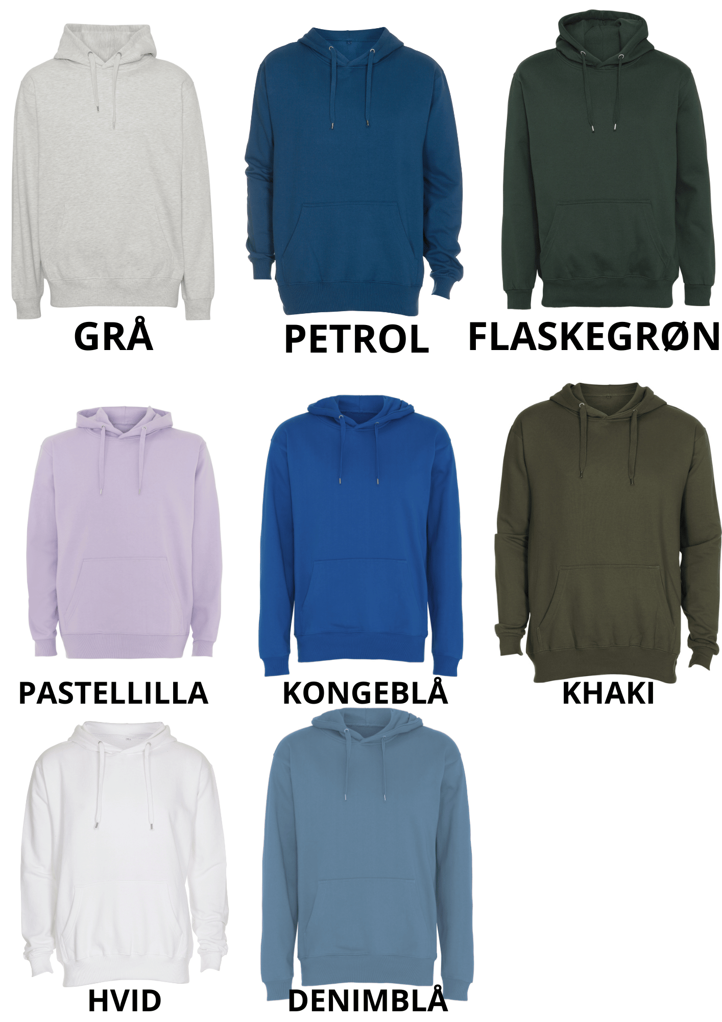 Dit dyr på hoodie - Farveportræt