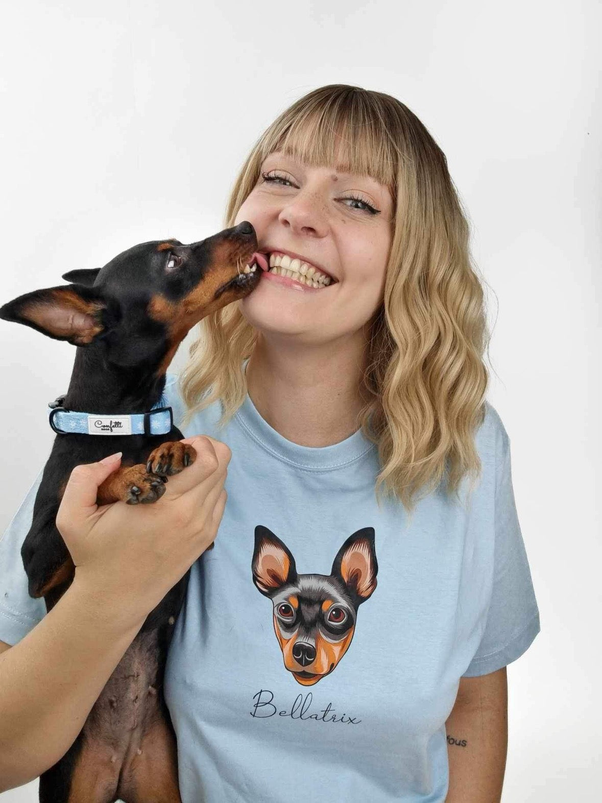 Dit dyr på T-shirt - Farveportræt
