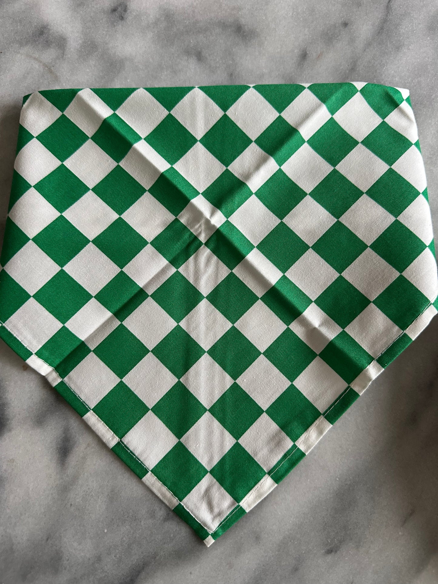Bandana - Green Checks