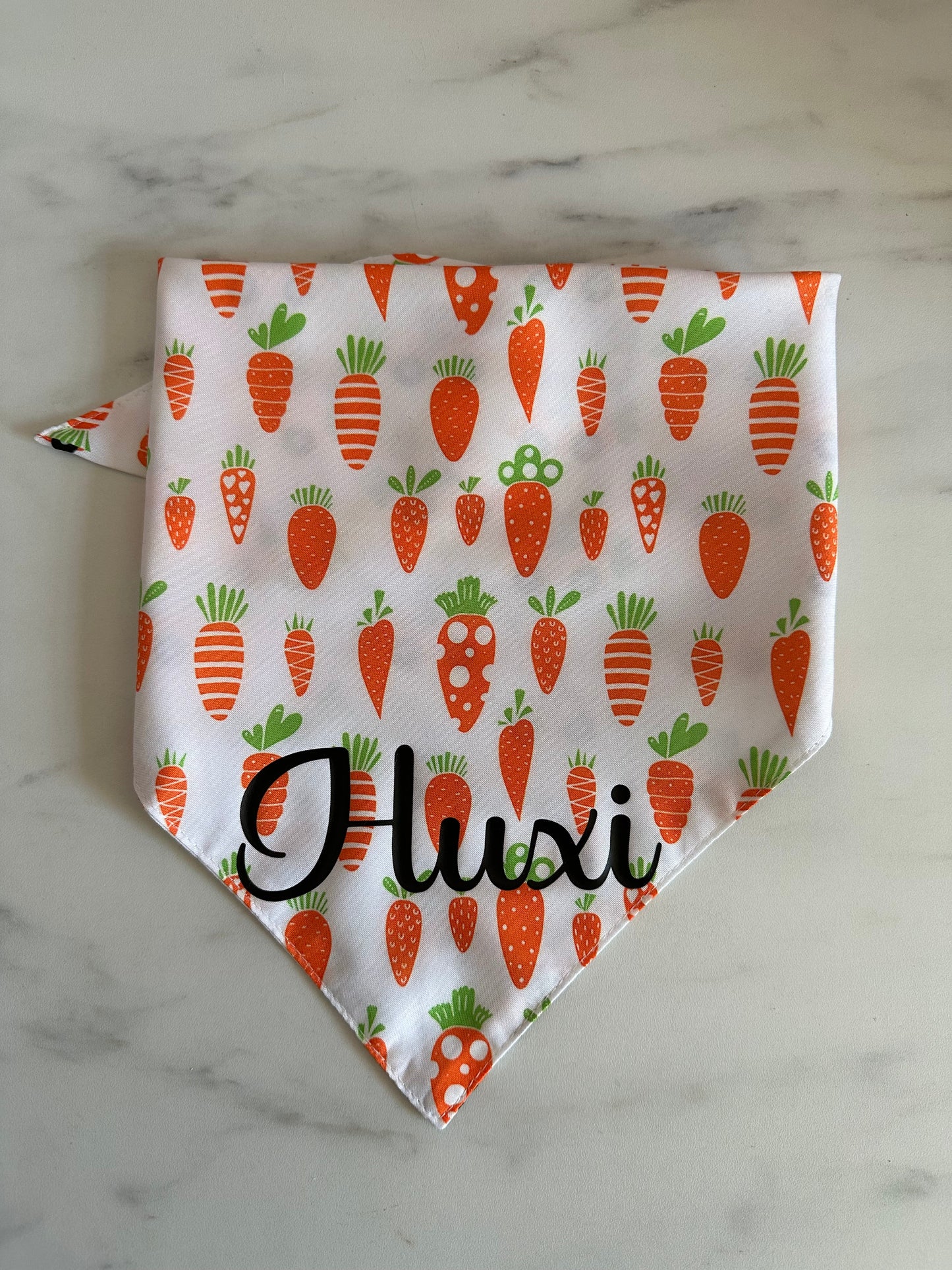 Påske Bandana - Carrot-ride (Vendbar)
