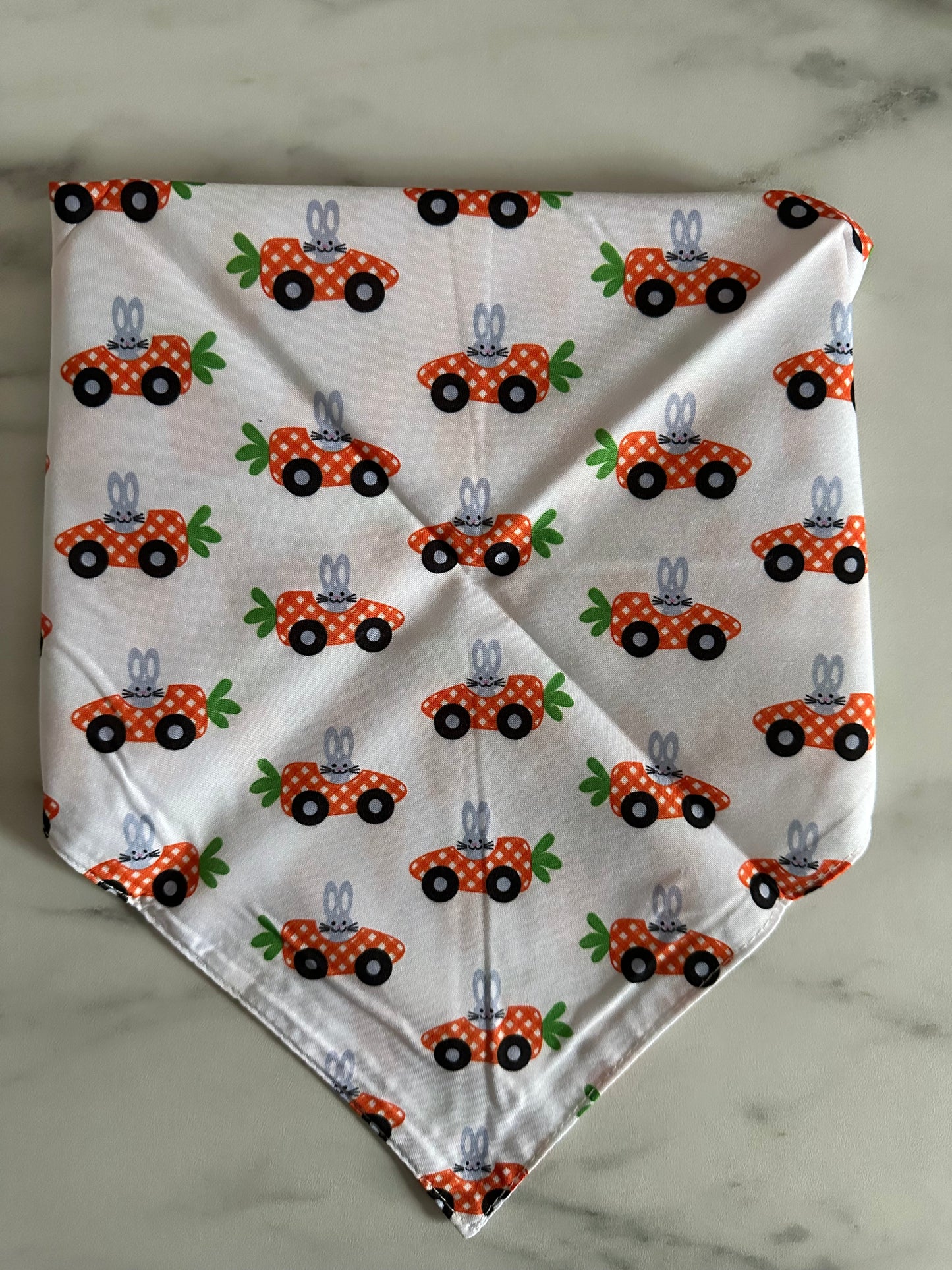 Påske Bandana - Carrot-ride (Vendbar)