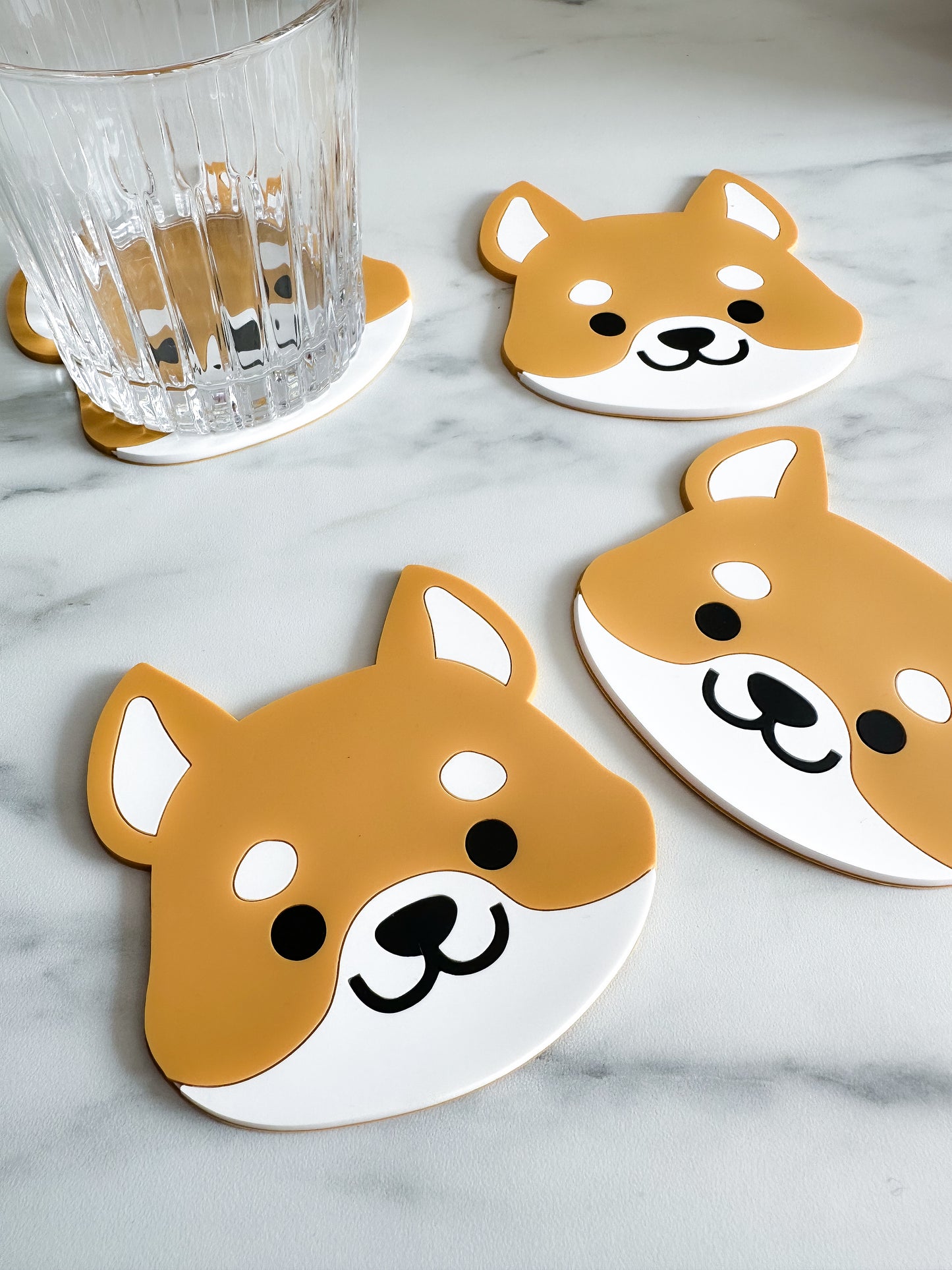 Bordskåner som hund - Shiba ansigt