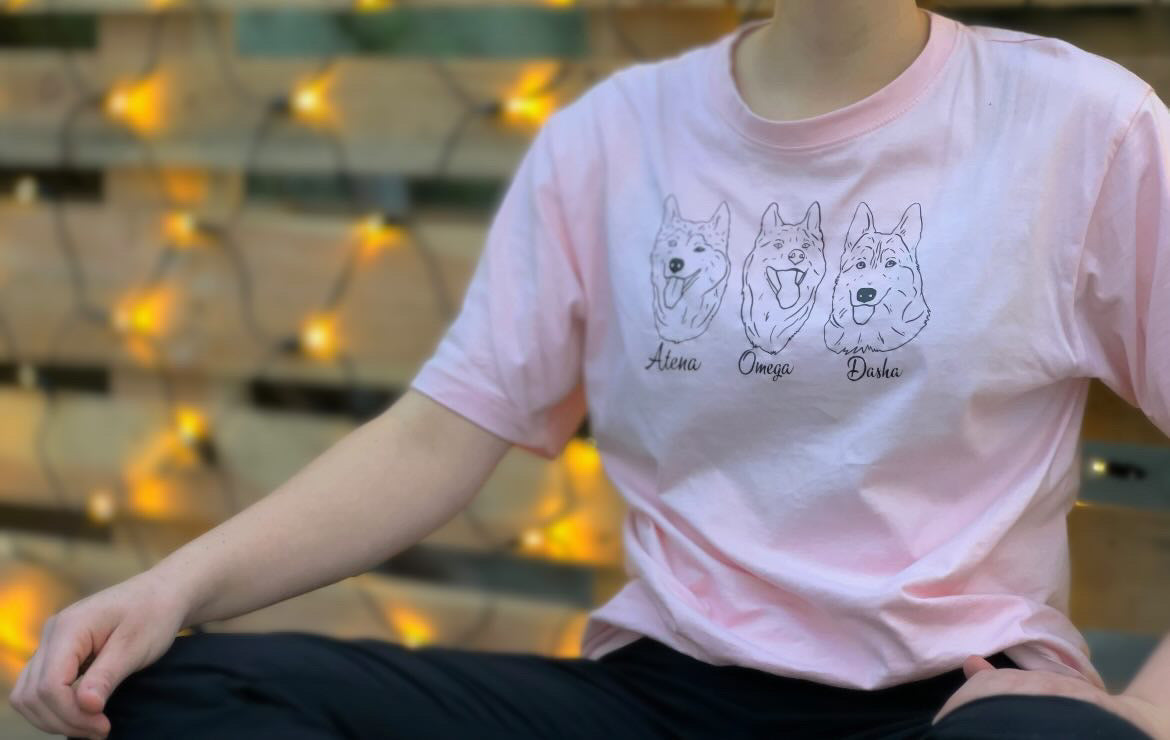 Dit dyr på T-shirt