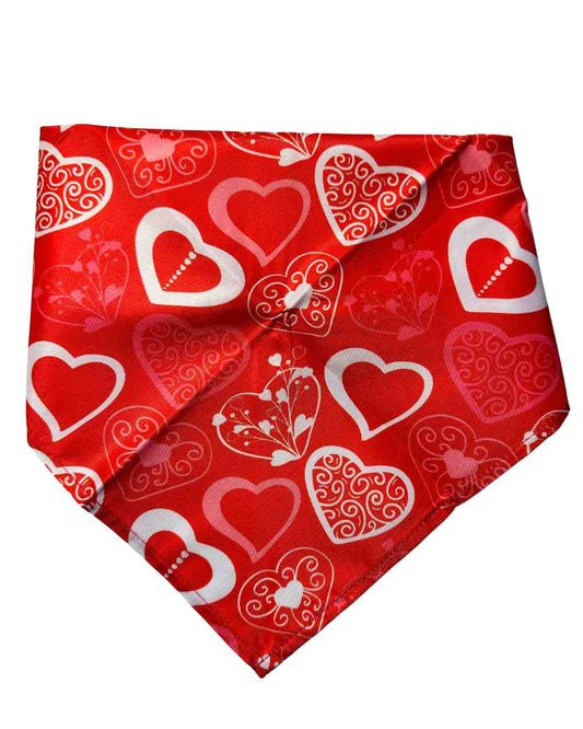 Valentines Bandana - Love Hearts