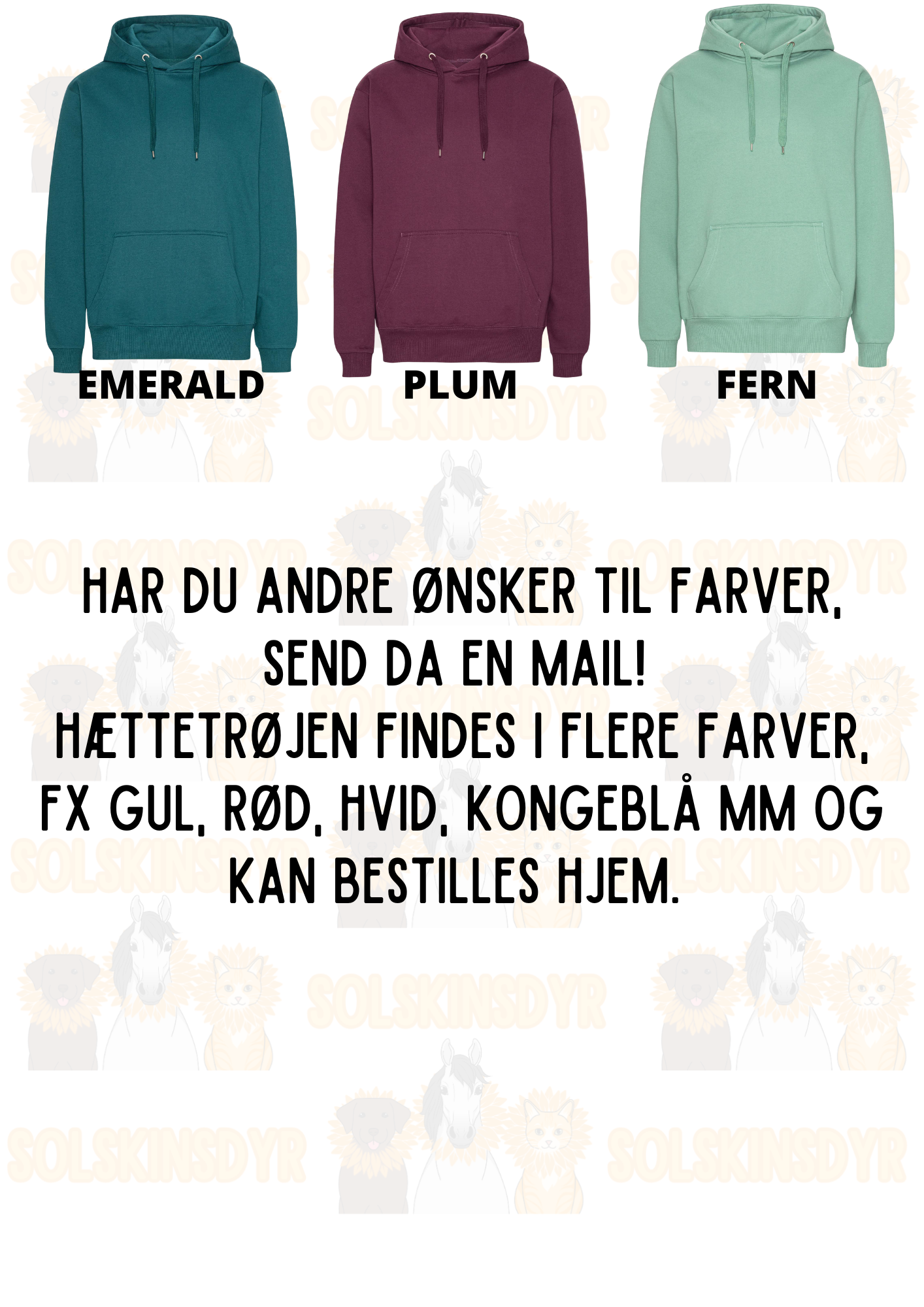 Dit dyr på hoodie