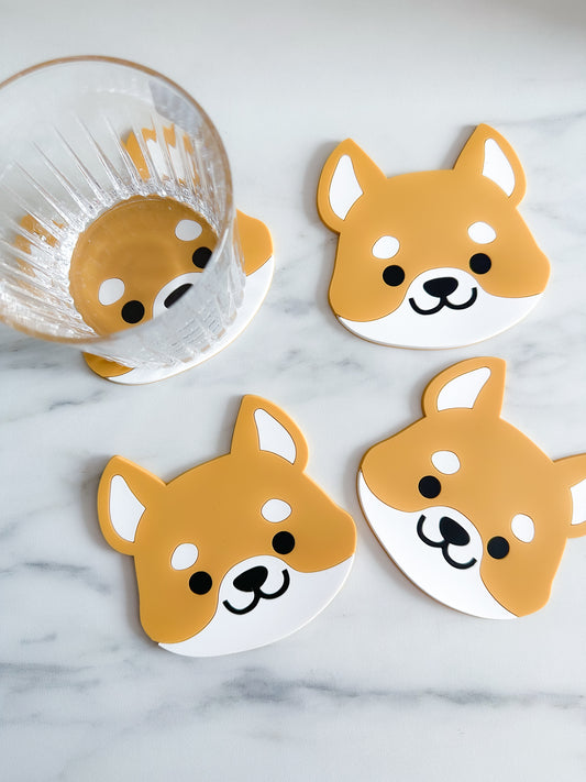 Bordskåner som hund - Shiba ansigt