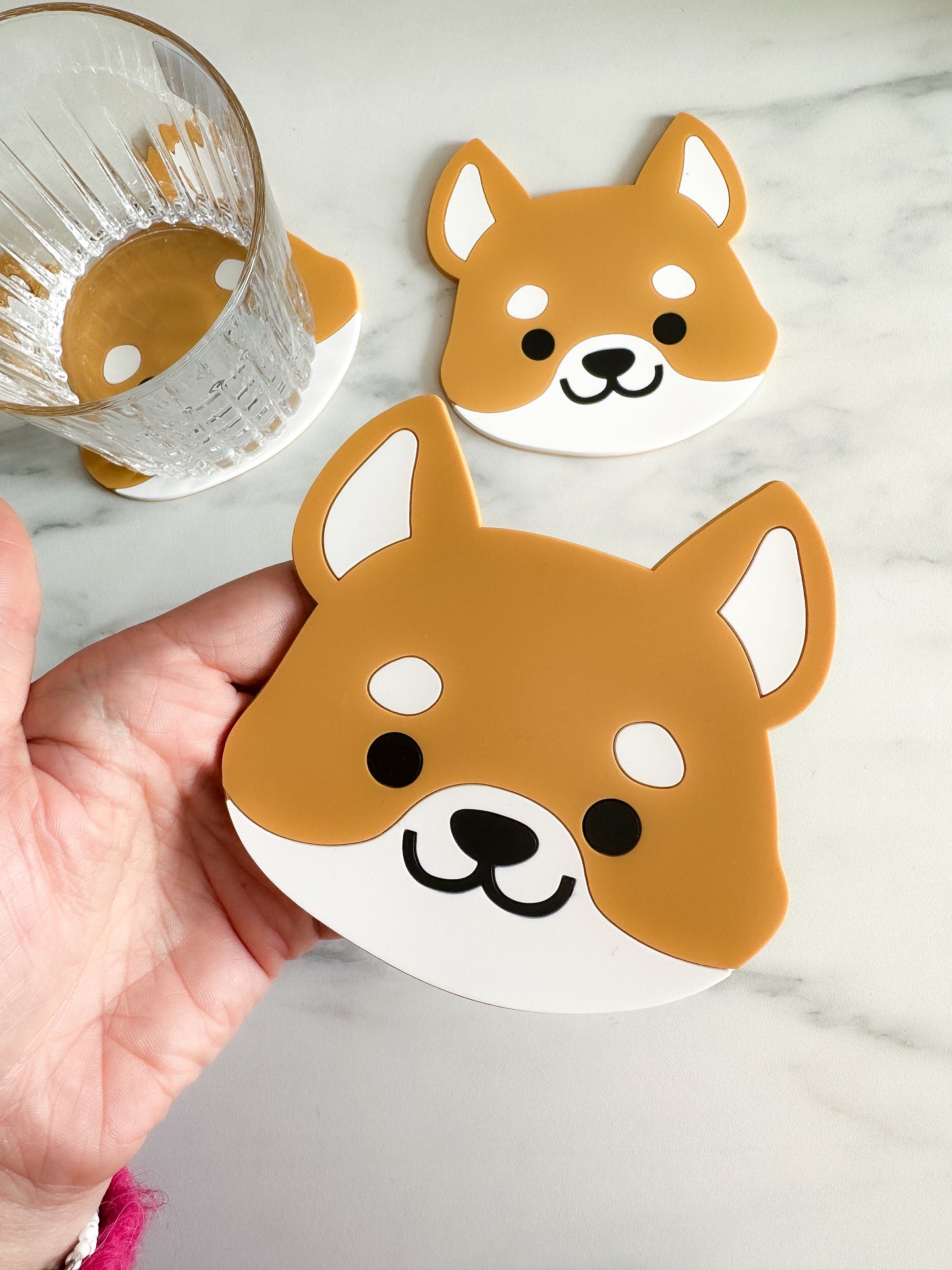 Bordskåner som hund - Shiba ansigt