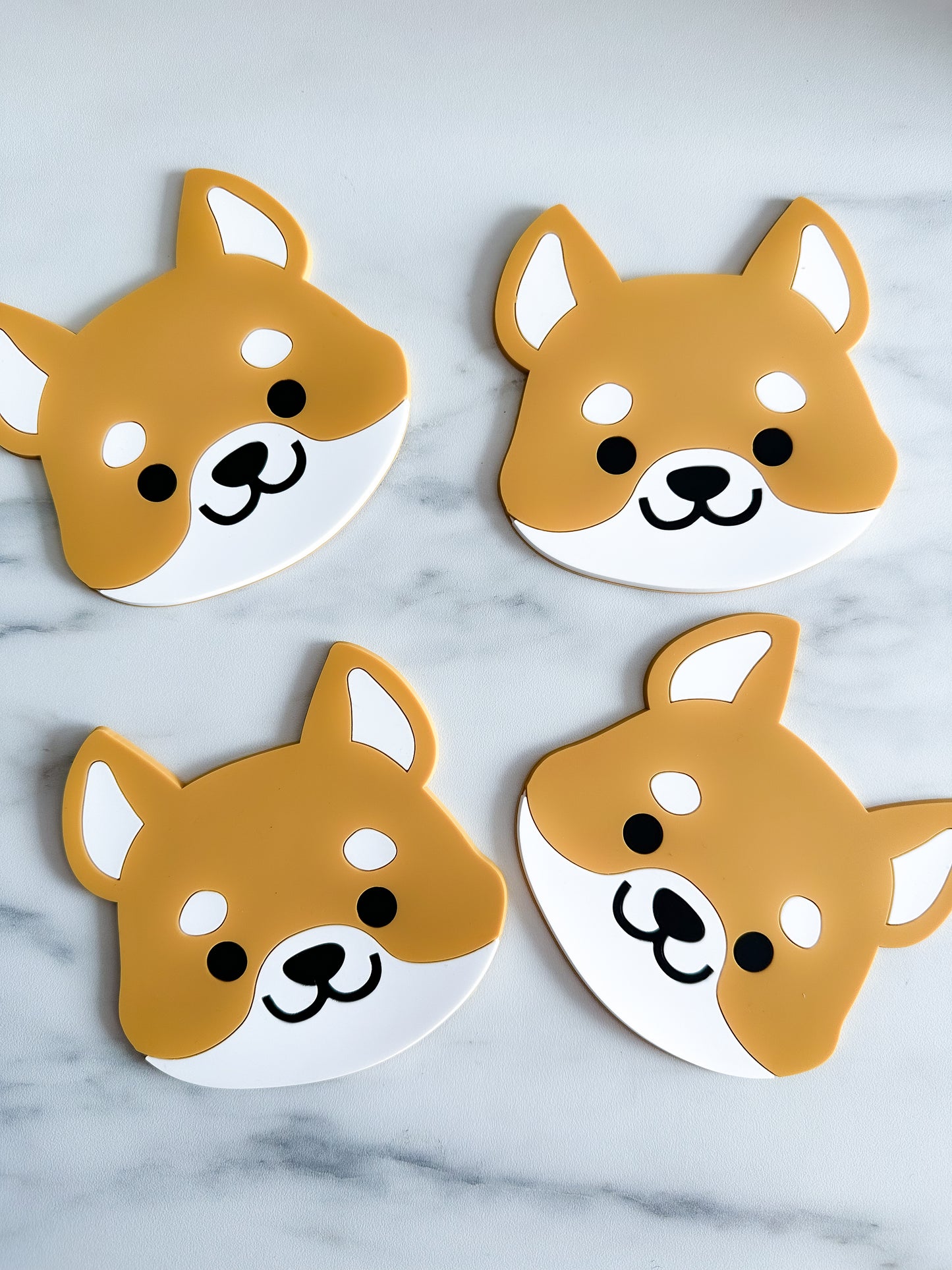 Bordskåner som hund - Shiba ansigt